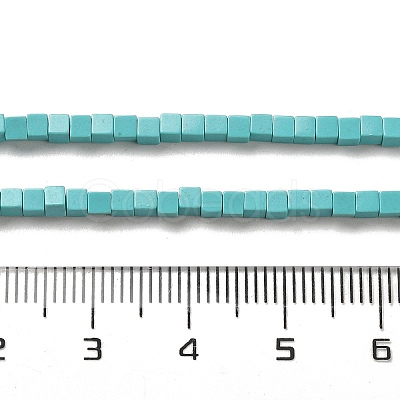 Synthetic Turquoise Beads Strands G-B064-A46-1