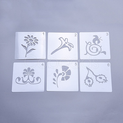 Plastic Drawing Stencil for Kids Teen Boys Girls DIY-D023-13H-1