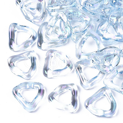 Transparent Resin Finger Rings X-RJEW-T013-005-E06-1