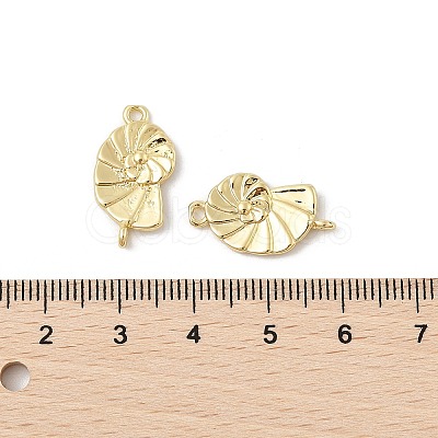 Brass Connector Charms KK-U047-03G-02-1