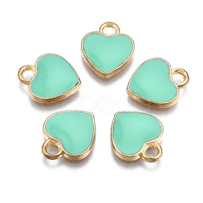 Alloy Enamel Charms X-ENAM-S121-041E-1