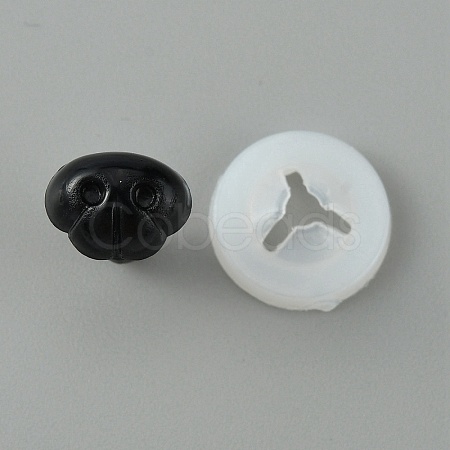 Plastic Dog Safety Craft Noses FIND-WH0002-06C-1