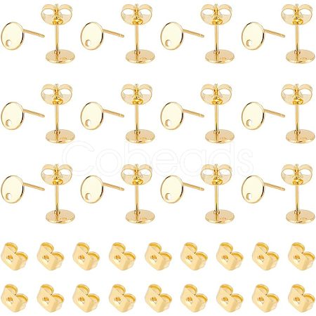 Unicraftale 304 Stainless Steel Stud Earring Findings STAS-UN0019-05P-1