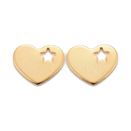 201 Stainless Steel Charms STAS-K217-74G-1