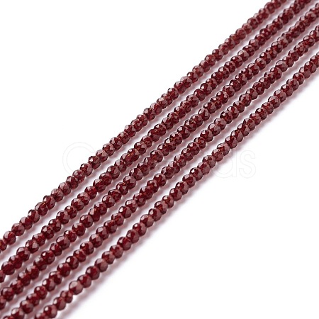 Transparent Glass Beads Strands GLAA-C019-01B-11-1