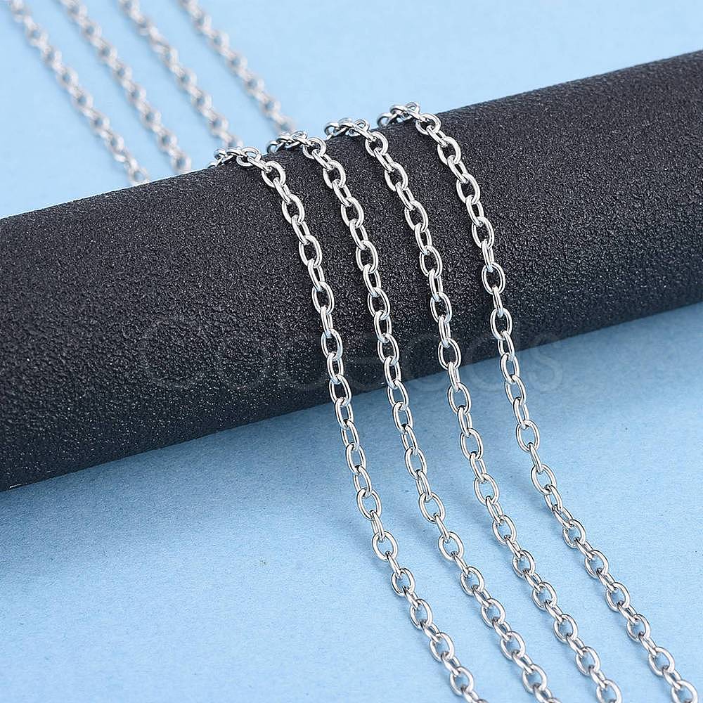 Cheap 304 Stainless Steel Cable Chains Online Store - Cobeads.com