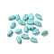 Synthetic Turquoise Cabochons, Oval, 5x3x2mm