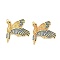 Rack Plating Brass Micro Pave Cubic Zirconia Pendants, Long-Lasting Plated, Lead Free & Cadmium Free, Bird Charms, Real 18K Gold Plated, 25x26.5x4mm, Hole: 1.6mm