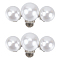 Plastic Imitation Pearl Shoe Decoration, Detachable Shoe Buckle Clips, with Alloy Findings, Snow, 21x48x24mm