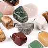 22Pcs 11 Styles Natural Gemstone Pendants X1-G-LS0002-12-4