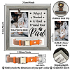 MDF Pet Photo Frames DIY-WH0525-014-2