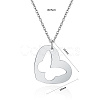 Stainless Steel Pendant Necklaces FZ5872-2-4
