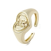 Brass Adjustable Open Rings RJEW-K257-86G-12-1