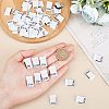 Nbeads 280Pcs 7 Style Neonatal Month Clothing Labels Size FIND-NB0001-45-2