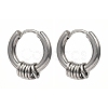 304 Stainless Steel Huggie Hoop Earrings EJEW-JE04192-02-1