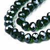 Glass Beads Strands GR12MMY-68L-3