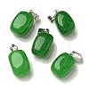 Natural & Synthetic Mixed Gemstone Pendants G-Z067-03P-01-2