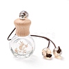 Empty Perfume Bottle Pendants HJEW-C009-03-1
