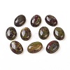 Natural Dragon Blood Stone Cabochons G-G769-04A-1