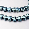 Electroplate Non-magnetic Synthetic Hematite Bead Strands G-F300-22C-3