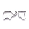 Stainless Steel Mixed Animal Shape Cookie Candy Food Cutters Molds DIY-H142-04P-2
