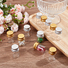 SUNNYCLUE 40Pcs 2 Colors Glass Bottles Bead Containers CON-SC0001-06A-4