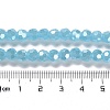 Electroplate Glass Beads Strands EGLA-A035-J6mm-A04-4