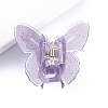 Butterfly PVC Claw Hair Clips PW-WG64107-05-1
