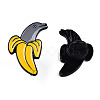 Banana Dolphin Enamel Pin JEWB-N007-269-1