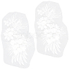 3D Flower Lace Appliques DIY-WH0430-459B-1