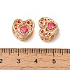 Rack Plating Alloy Rhinestone European Beads PALLOY-S189-47G-2