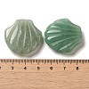 Natural Green Aventurine Carved Healing Shell Figurines G-K353-03F-3