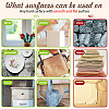 12 Sheets 12 Style PVC Stickers DIY-WH0570-007-5