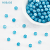  Natural Blue Quartz Beads Strands G-NB0003-69-4