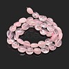 Natural Rose Quartz Nuggets Beads Strands X-G-J336-24-2