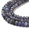 Natural Tanzanite Beads Strands G-G161-B14-01-4