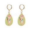 (Jewelry Parties Factory Sale)Brass Huggie Hoop Earring EJEW-JE04484-06-1