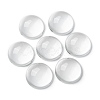 Transparent Half Round Glass Cabochons X-GGLA-R027-30mm-4