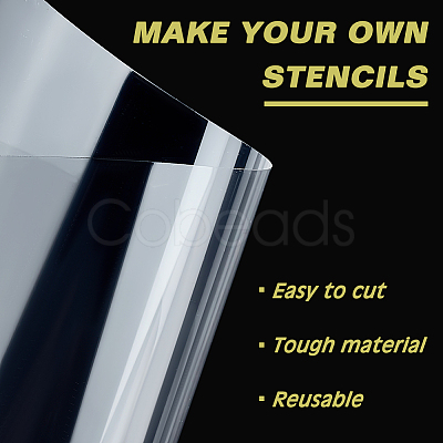 PET Plastic Sheets DIY-WH0304-942-1