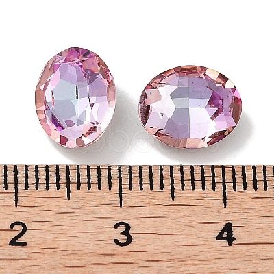 Glass Rhinestone Cabochons RGLA-G020-02A-D123-1