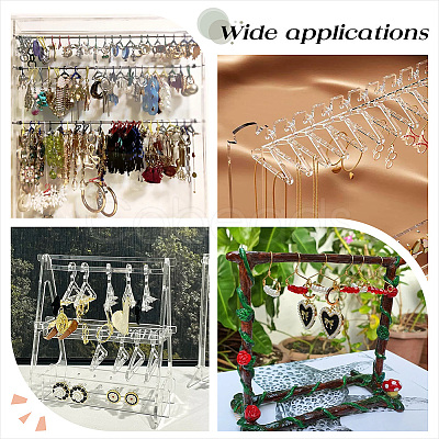 PandaHall Elite 30Pcs Acrylic Earring Display Accessories DIY-PH00021-65D-1