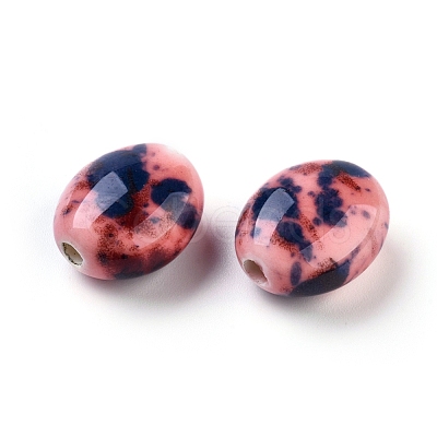 Handmade Porcelain Beads PORC-S496-P-1