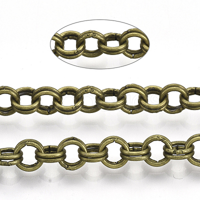 Iron Rolo Chains CH-S125-011B-AB-1