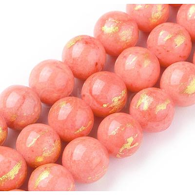 Natural Mashan Jade Beads Strands G-F670-A04-10mm-1