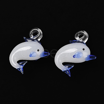 Handmade Lampwork Pendants LAMP-A002-C01-1