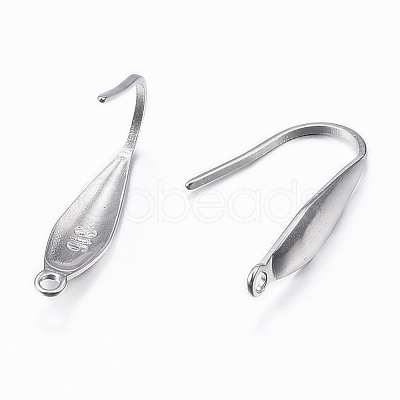 Tarnish Resistant 316 Surgical Stainless Steel Earring Hooks STAS-G170-30P-1