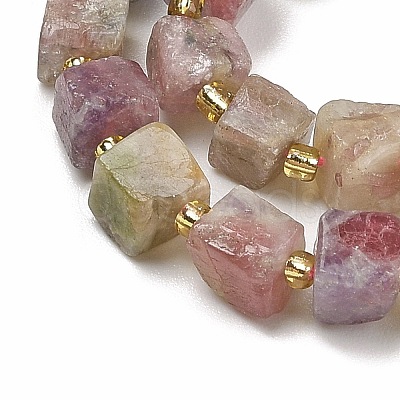 Natural Tourmaline Beads Strands G-G053-B17-03-1