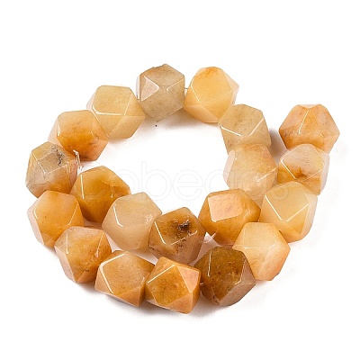 Natural Topaz Jade Beads Strands G-T138-33-1