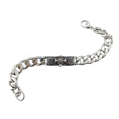 Stainless Steel Chain Bracelet PW-WG42FB0-01-1