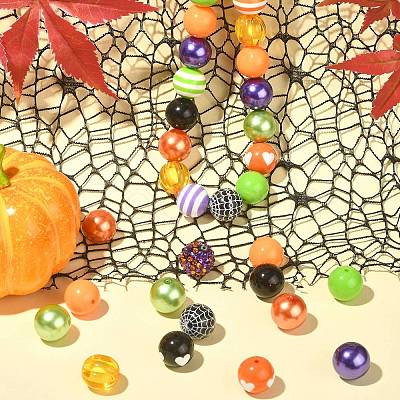 DIY Halloween Pendant Decoration Making Kit DIY-CJC0006-04-1